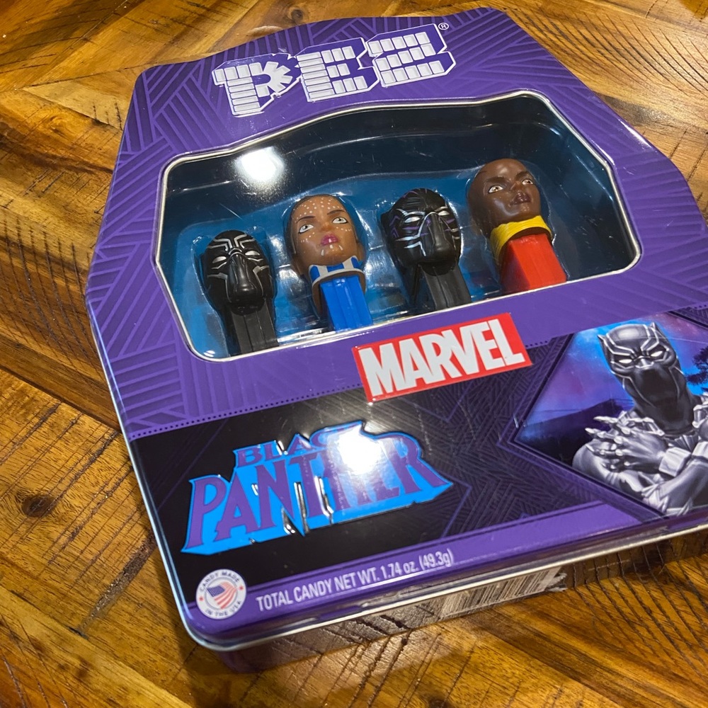 Black Panther Pez Collection- New Sealed in Box